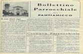 Bollettino Parrocchiale. Gennaio 1952