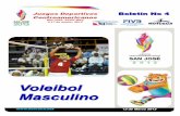 Boletín No 4 Juegos Centroamericanos San José 2013 - Masculino