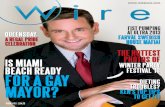 Wire Magazine Issue #11.2013 Is Miami Beach Ready for a Gay Mayor
