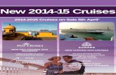 SCC: New 2014 - 2015 Cruises