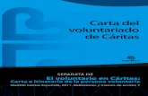 La Carta del Voluntario en Cáritas