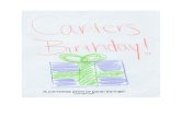 Carter's Birthday