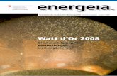 energeia Watt d'Or / 2008