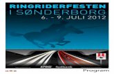 Program for Ringriderfesten i Sønderborg 2012