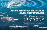 Revista Fiestas El Carmen 2012