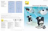 Stereoscopic microscopes