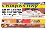 Chiapas HOY Miércoles 24 de Junio en Portada & Contraportada
