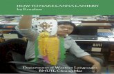 How To Make Lanna Lantern