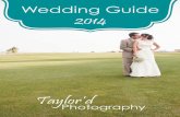 Taylor'd Photography Wedding Prices 2014