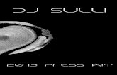 DJ SULLI PRESS KIT 2013 UPDATE