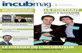 IncubMag #1 - Novembre 2009 - le Mag de l'incubateur HEC