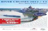 River Cruises 2012 / 2013