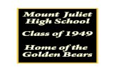 Mt. Juliet High School - Class of 1949 Yearbook