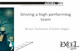 Driving a high performing team PPT