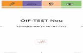 ÖIF-TEST Neu - Kommentierter Modelltest
