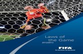 Laws of the Game 2012 - 2013