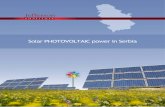 Solar photovoltaic power in Serbia