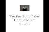 Pro Bono Baker Compendium