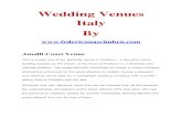 Wedding venues italy