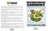 Neighborhood Summit - Growing Neighborhoods