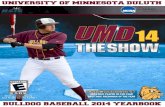 2014 UMD Baseball Yearbook