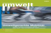 Magazin «umwelt» 3/2012 - Umweltgerechte Mobilität