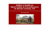 Seller's Guide to Homes Sold as Short Sales & Foreclosures in Bucks County, PA
