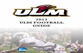 2013 ULM Football Guide