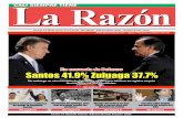 Diario La Razón viernes 6 de junio