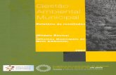 Gestão Ambiental Municipal - Relatório de Resultados Modulo Básico e Oficinas 2007