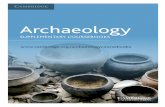 Cambridge Archaeology Supplementary Coursebooks Catalogue
