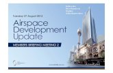 Airspace Development Update 27.08.2013