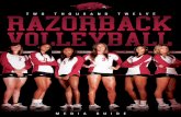 2012 Arkansas Volleyball Media Guide