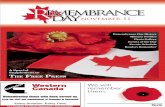 Special Features - Remembrance Day 2013