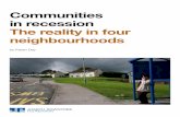 Communities in recession