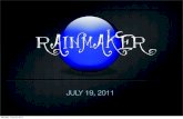 Rainmaker 7.19.2011