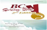 BC Spring Sale 2nd Edition