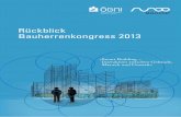 Rückblick Bauherrenkongress 2013