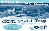 Jan-May 2011 COSI Programs Catalog for Educators