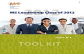 MS Leadership Class 2012 Success Tool Kit