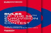 Rules of the 59th Eurovision Song Contest