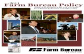 2011 Wisconsin Farm Bureau Policies