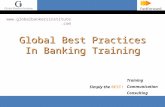 Best Practices in Banking Training