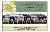 Ed & Julie Smithey Milking Herd & Bred Heifer Dispersal