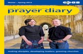 CPAS Prayer Diary, Winter-Spring 2014