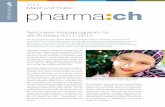 pharma:ch 1/2011: Nationales Krebsprogramm für die Schweiz 2011-2015