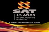 SAT 15 Años al servicio de México