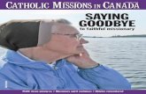 Catholic Missions In Canada Magazine, Spring 2014