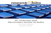 Research on India_IT, Telecom and Electronics Sector in India Monthly Update_January 2012