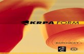 Katalog kotoučků KRPA FORM